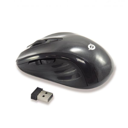 Conceptronic Lounge Collection C08-269 - Mouse - ottica - 5 pulsanti - senza fili - 2.4 GHz - ricevitore wireless USB